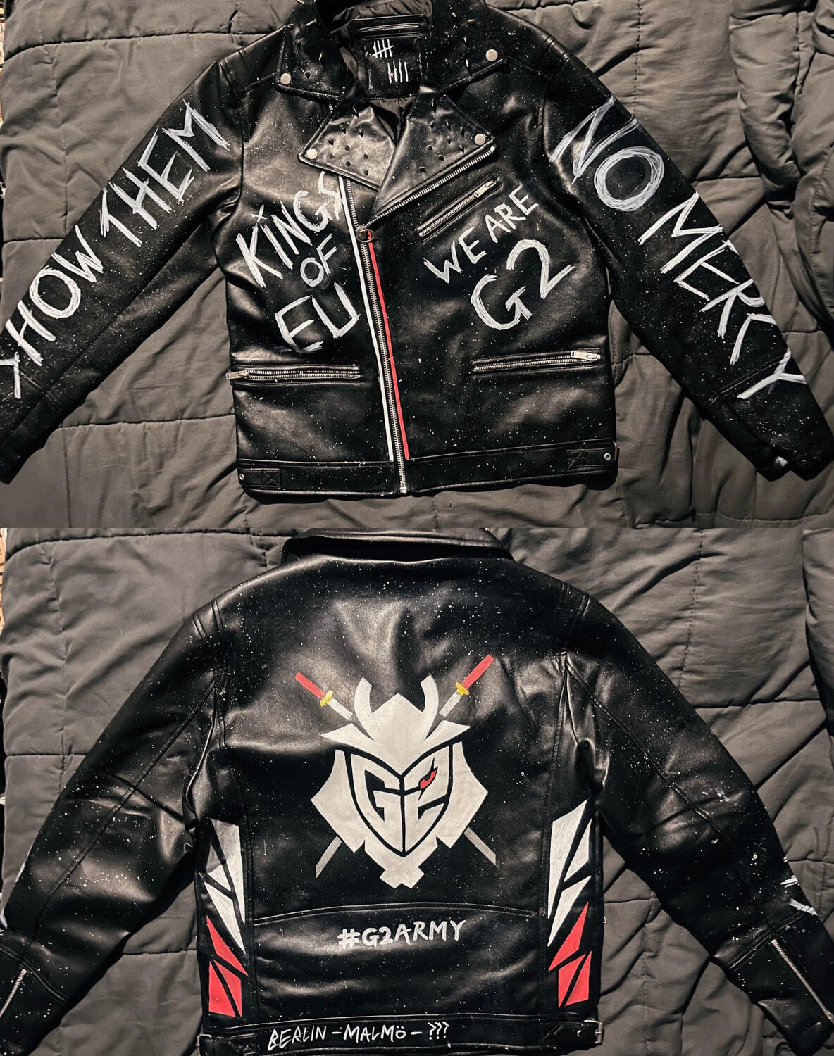 My G2 Jacket, Front and Back